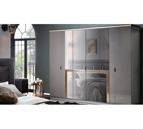 Шестидверный шкаф Carlino CARL-34