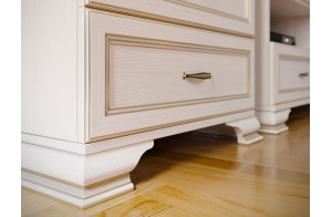 Стеллаж Сиена 450 (Бодега Белый)