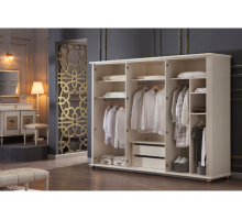 Шкаф платяной 6-ти дверный Мистраль (Mistral) MIST-34