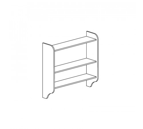 Полка навесная Прованс 407